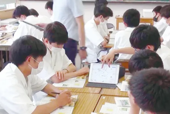 多様な進学を実現する、学力のアップ
